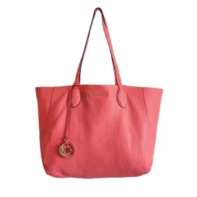 Michael Kors Mae Soft Leather Carryall Reversible Tote Pi