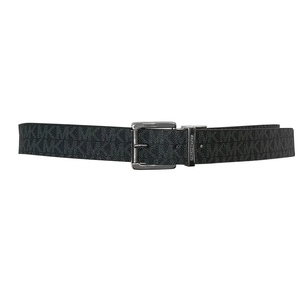 Michael Kors Women's 551508 MK Mignature Twist Buckle Reversible Belt