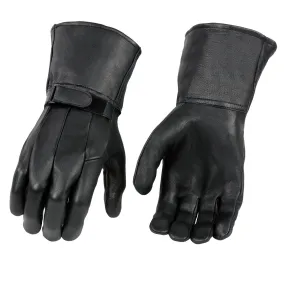 Milwaukee Leather SH864TH Men's Thermal Lined USA Deerskin Black