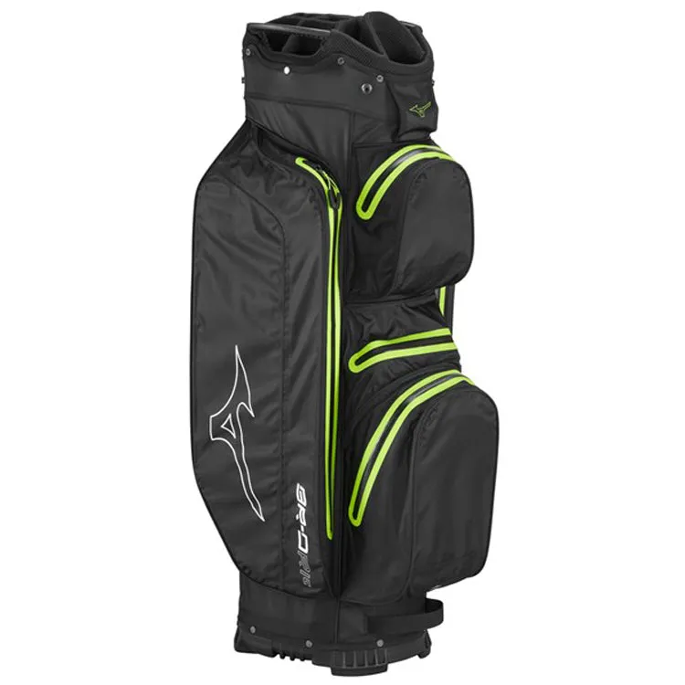 Mizuno BR-DRI Golf Cart Bag - Black/Green