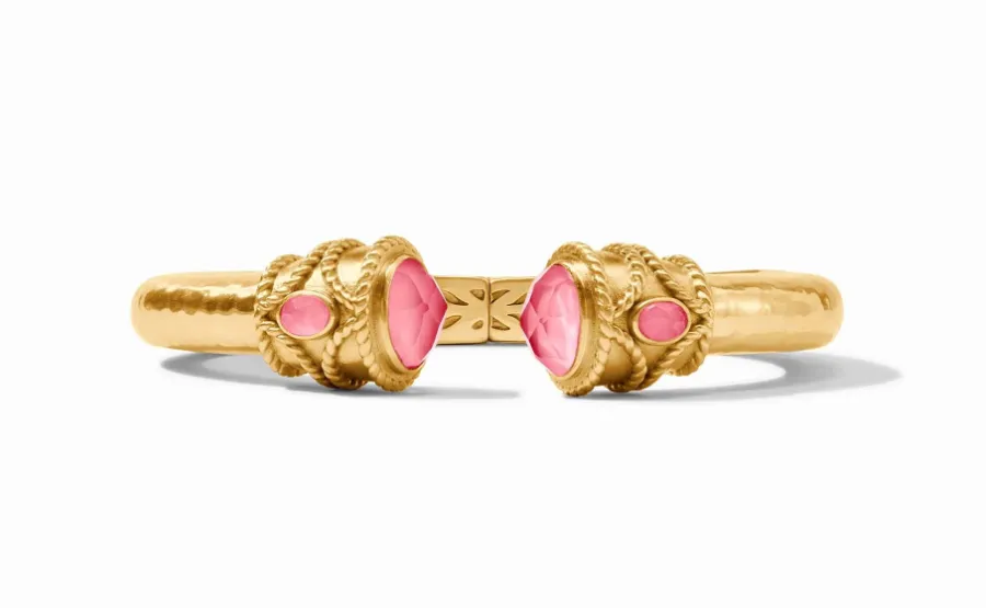 Nassau Demi Cuff - Iridescent Peony Pink