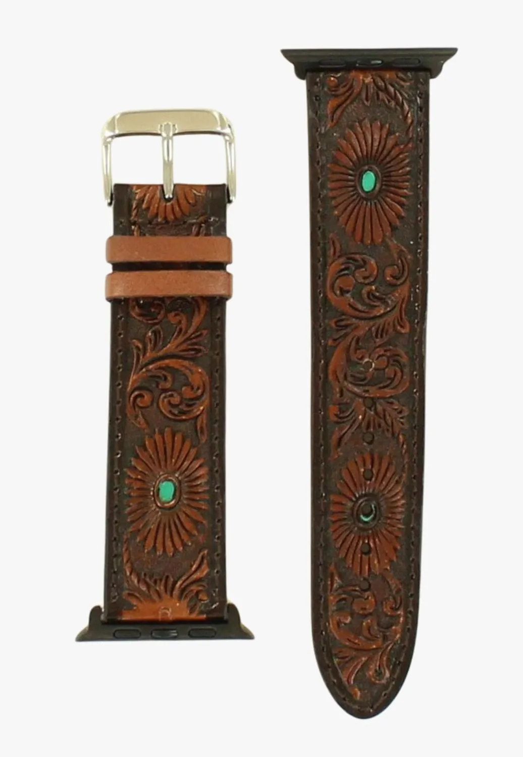 Nocona Tooled Apple Watch Band