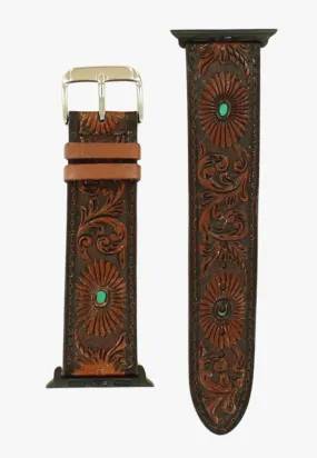 Nocona Tooled Apple Watch Band
