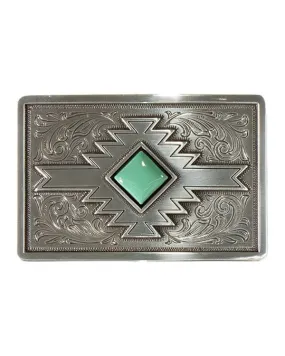 NOCONA WOMEN'S SOUTHWEST DIAMOND BELT BUCKLE