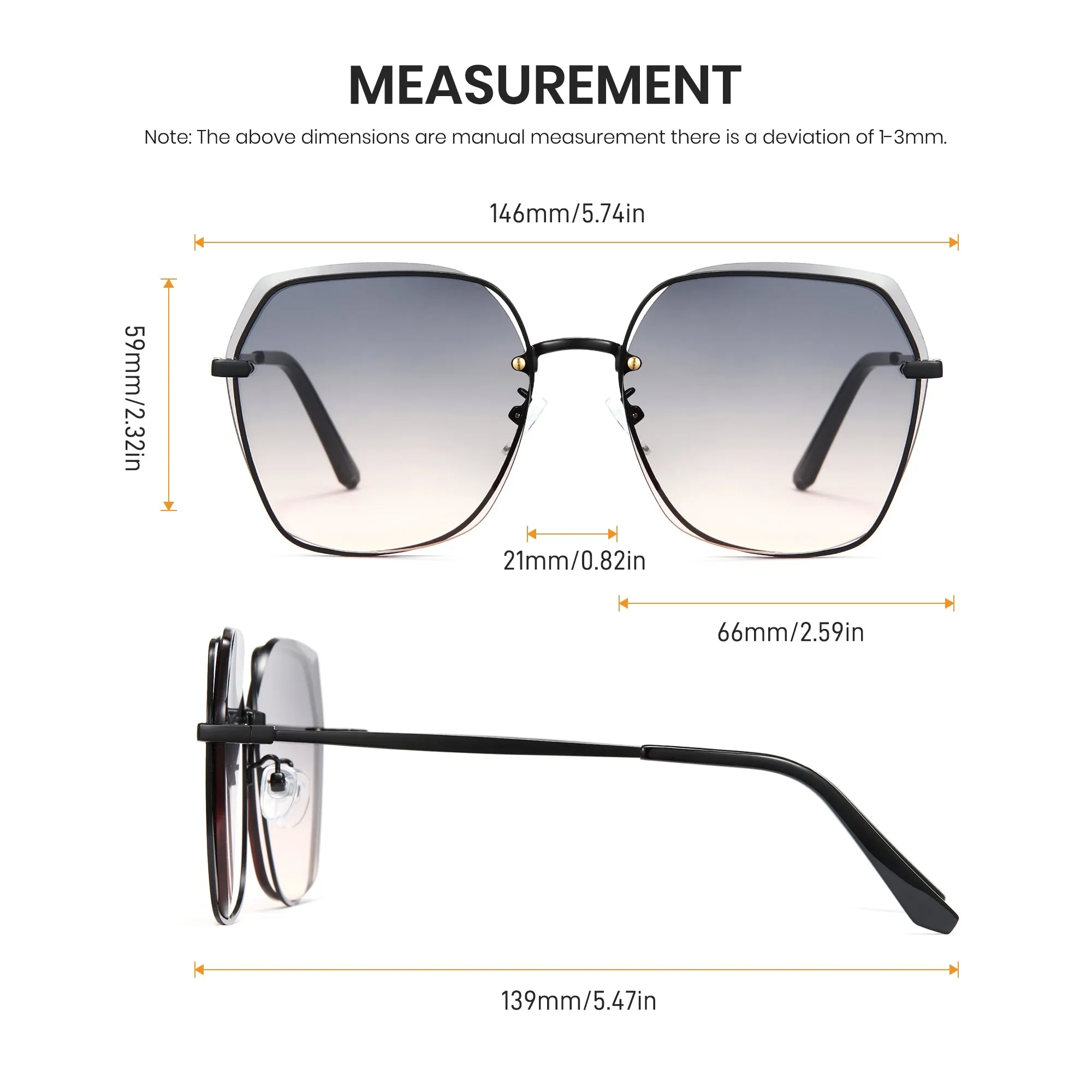 Non Polarized Sunglasses 1077