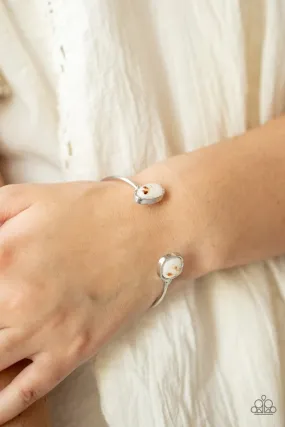 Paparazzi Bracelet ~ Dont BEAD Jealous - White