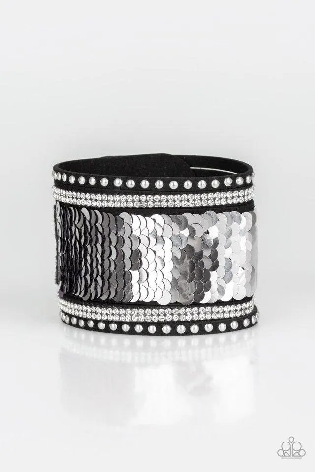 Paparazzi Bracelet ~  MERMAIDS Have More Fun - Purple