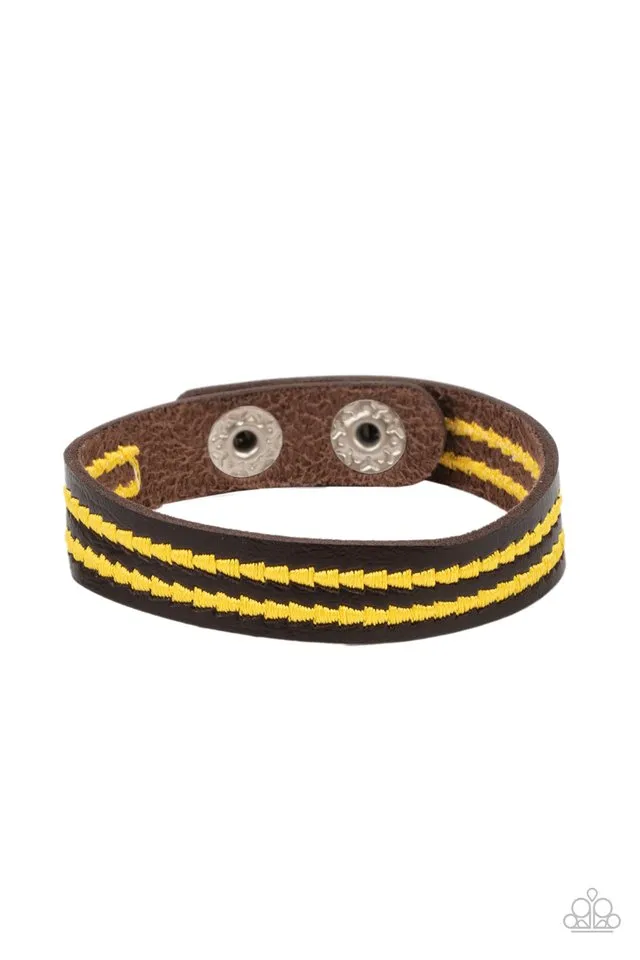 Paparazzi Bracelet ~ Show The Way - Yellow