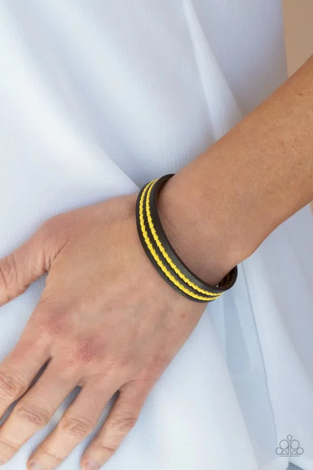 Paparazzi Bracelet ~ Show The Way - Yellow