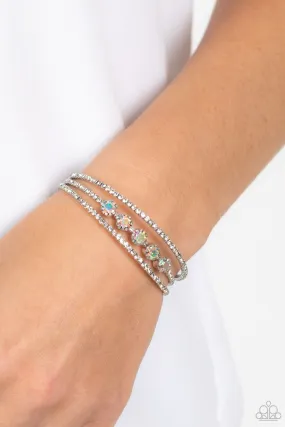 Paparazzi Lucid Layers - Multi Bracelet