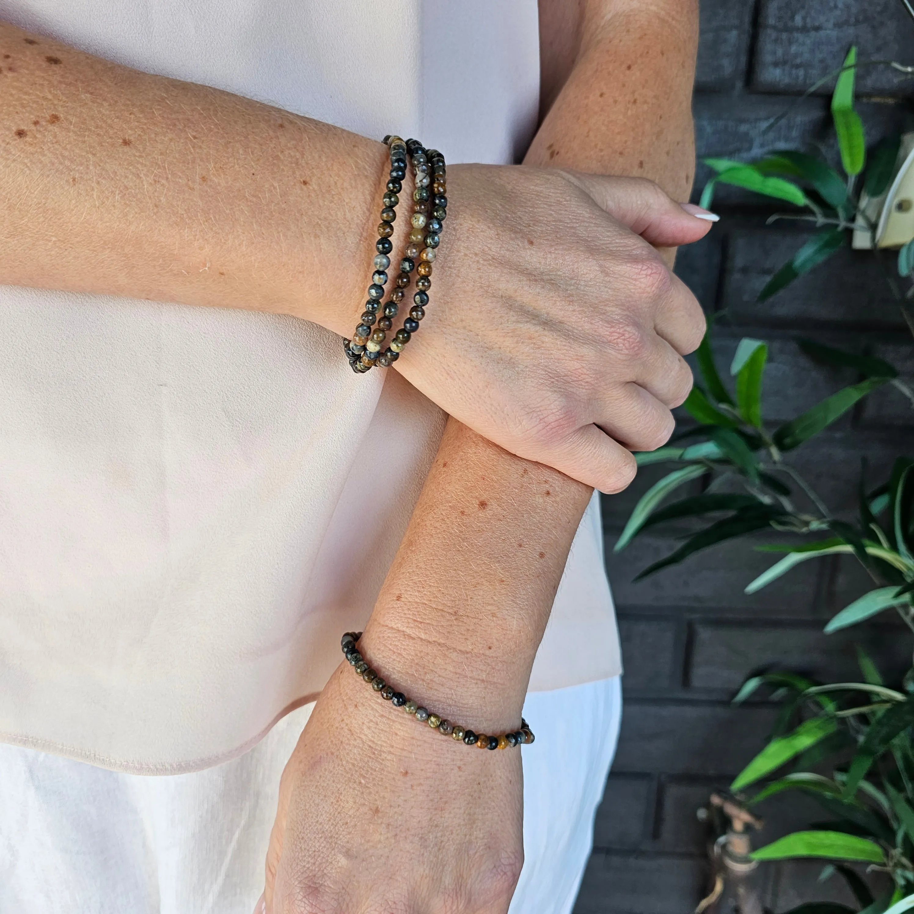 Pietersite Bracelet - 4mm