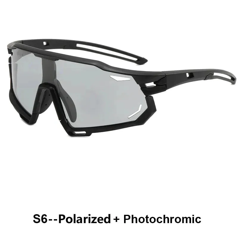 Polarized Sports Glasses Photochromic Men's and Women's Bike Eyewear Mountain MTB Cycling UV400 Sunglasses Bicycle Road Goggles
