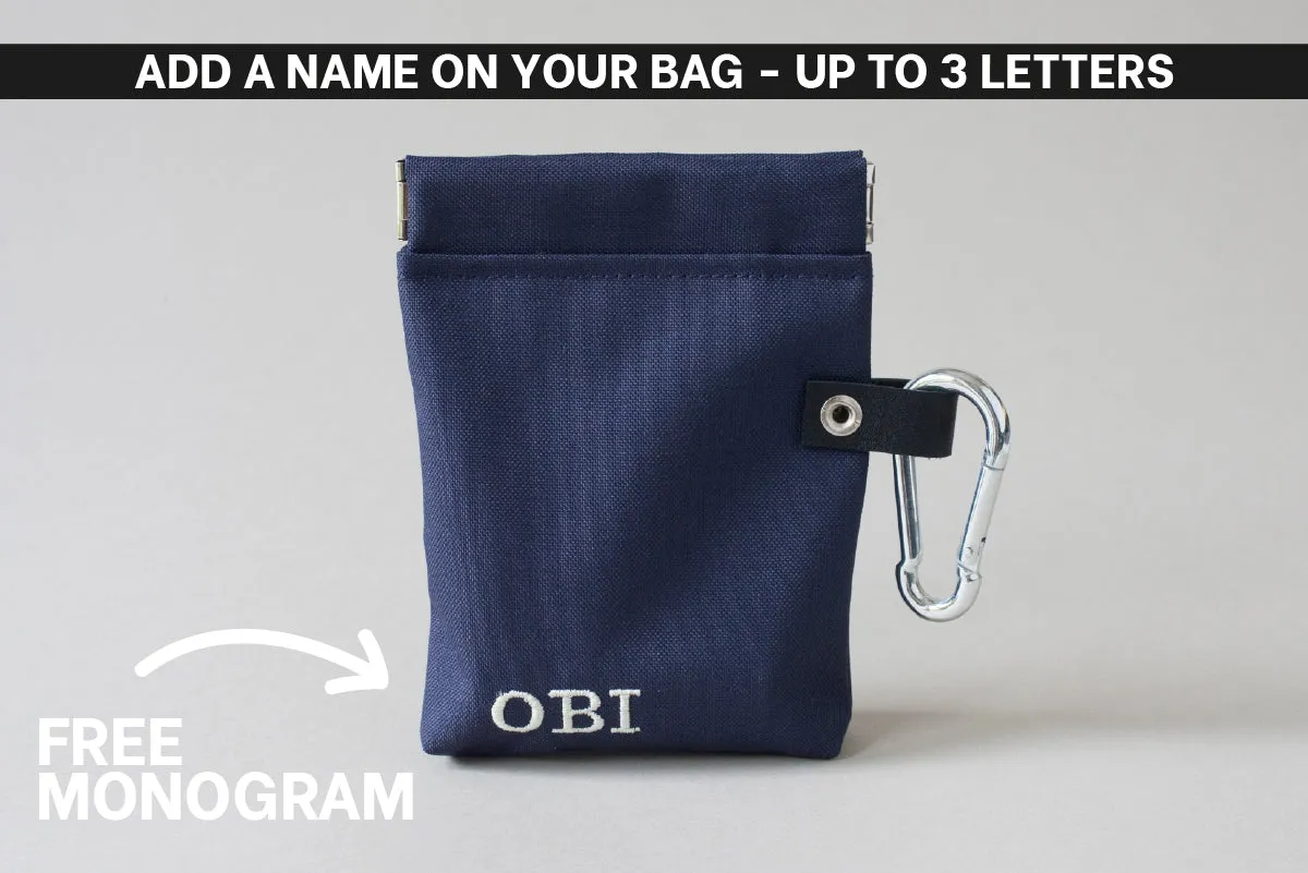 Poop Bag Holder & Treat Bag with Pocket