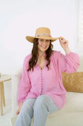 Priscilla Wide Brim Hat