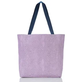 Python Reversible Tote / Amethyst