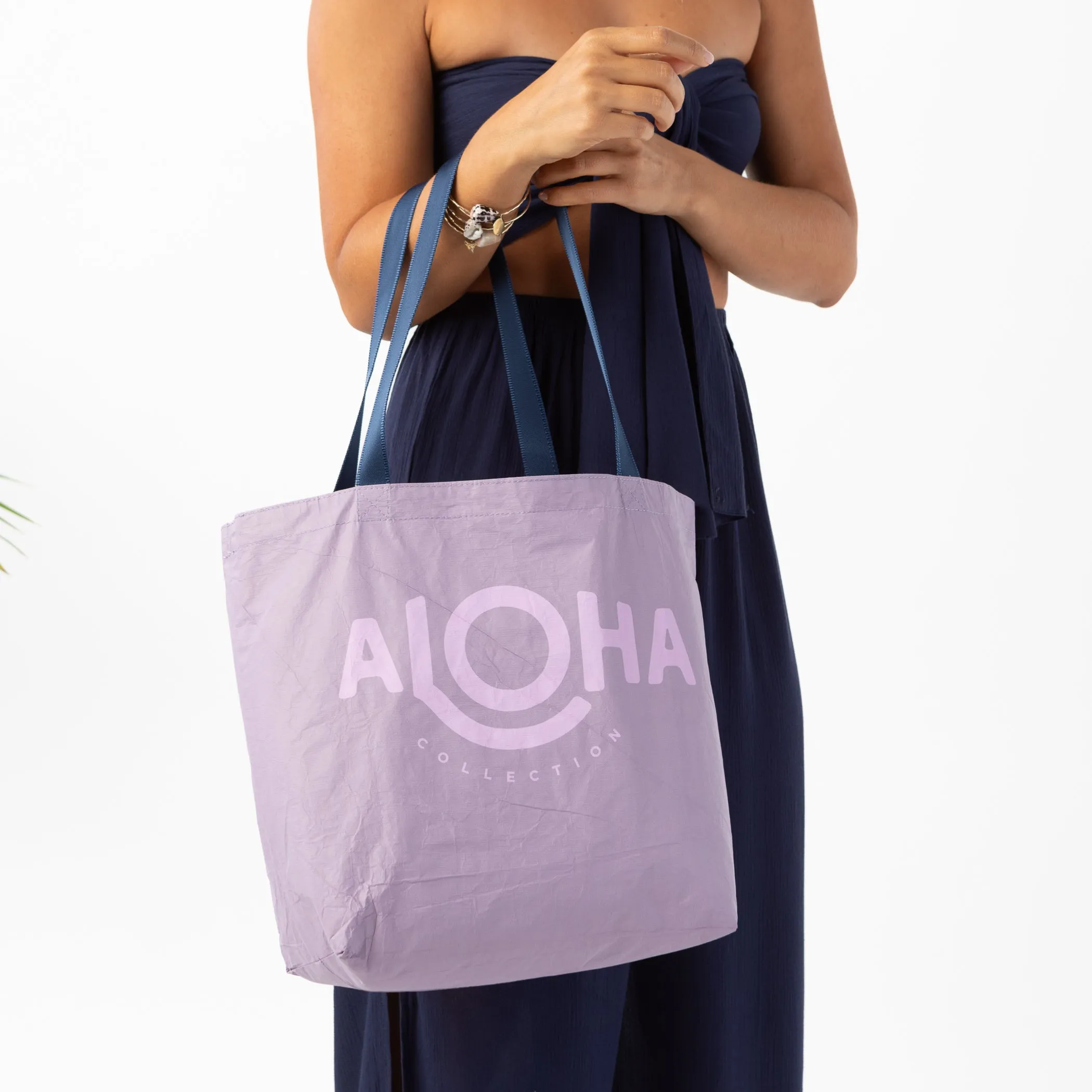 Python Reversible Tote / Amethyst