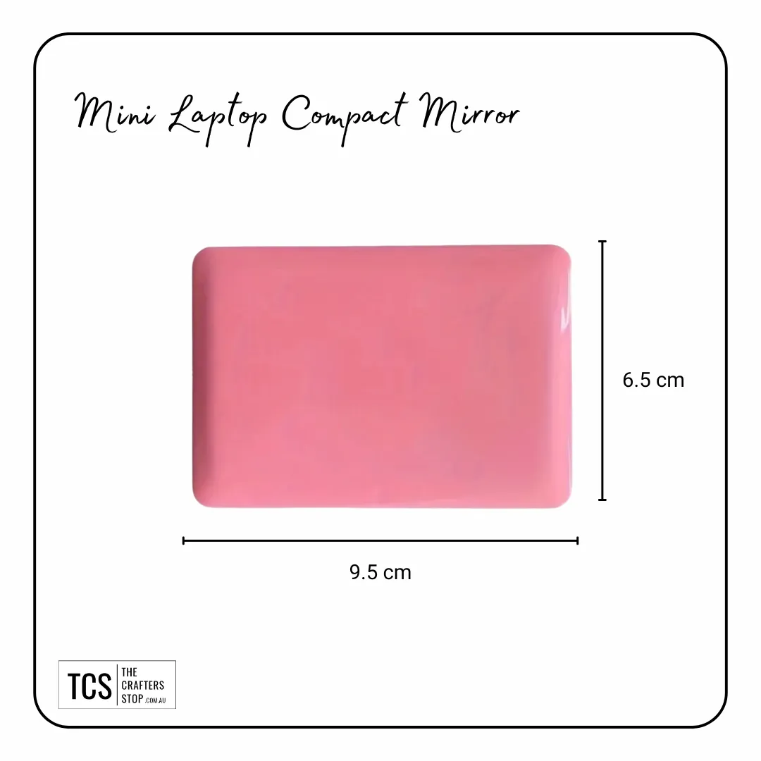 "Laptop Style" Mini Compact Mirror