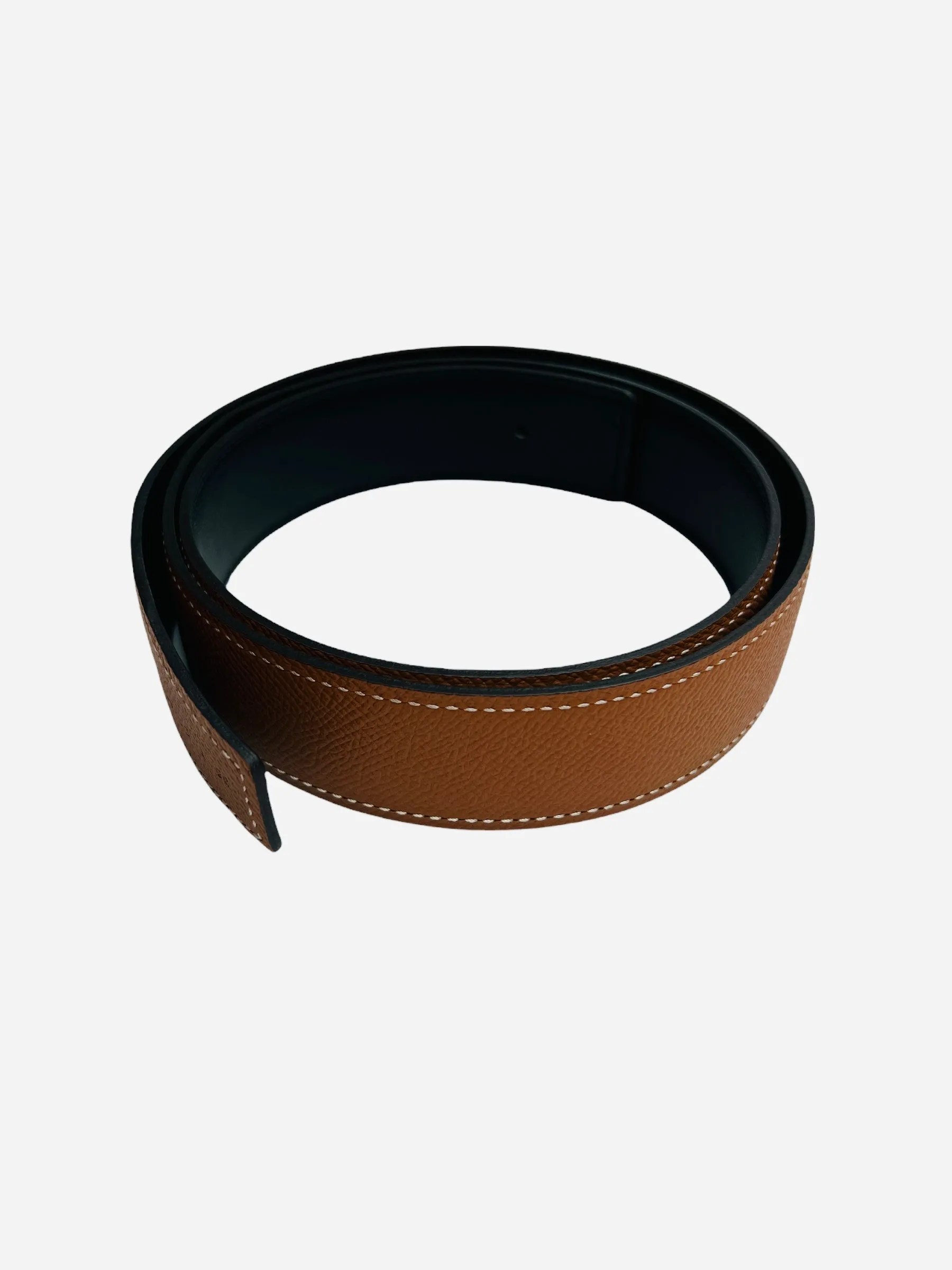 Reversible Leather Belt - 85
