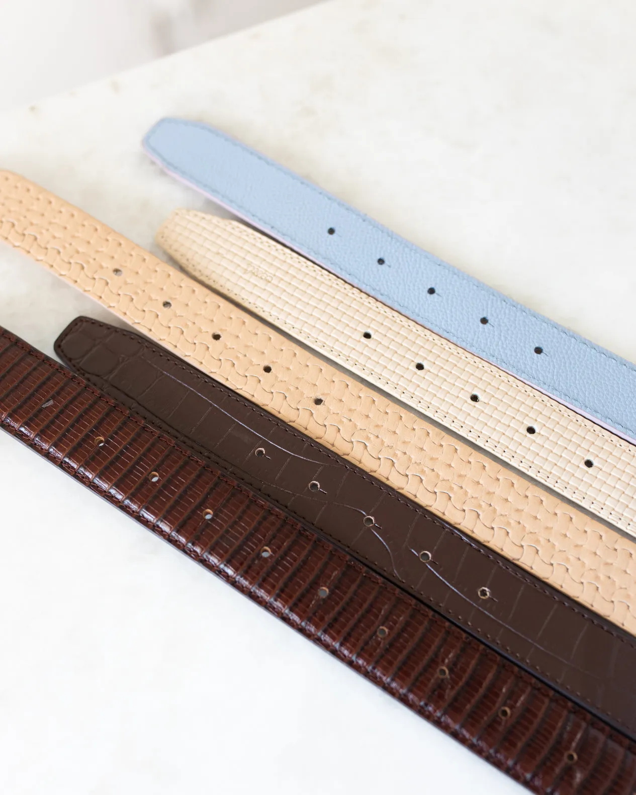Reversible Leather Belts
