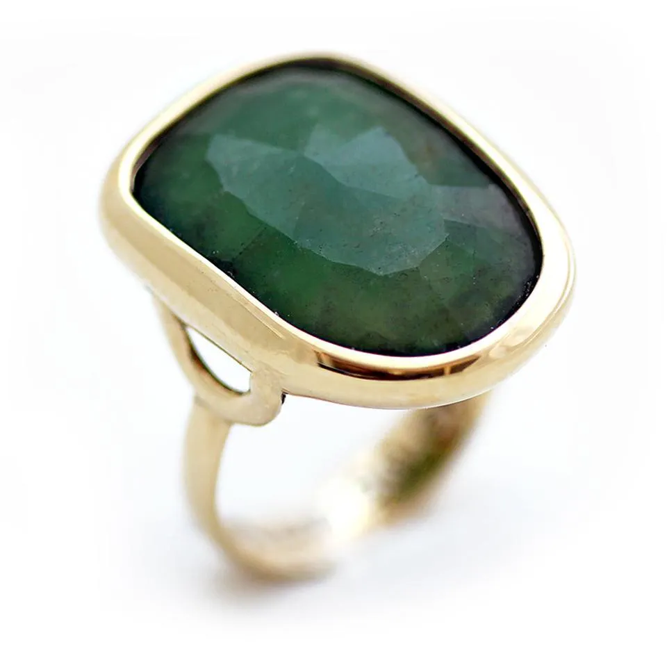 Roca - vintage Emerald engagement ring