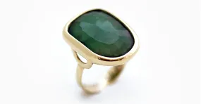 Roca - vintage Emerald engagement ring