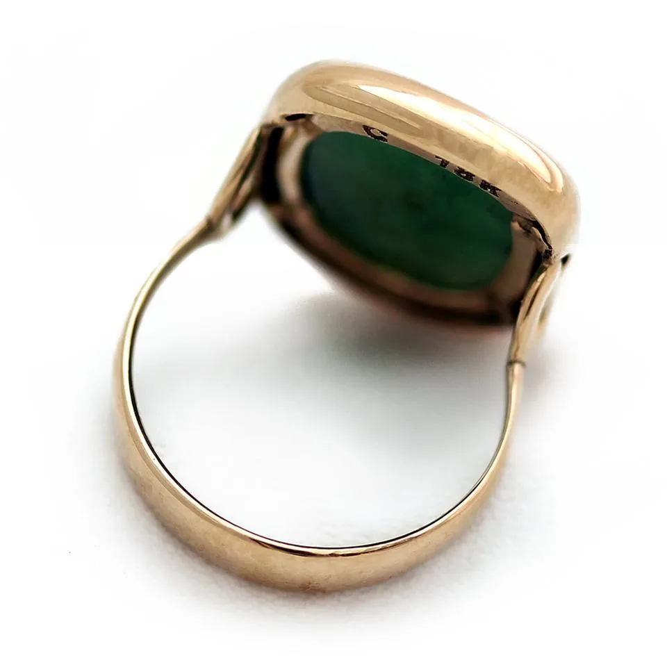 Roca - vintage Emerald engagement ring