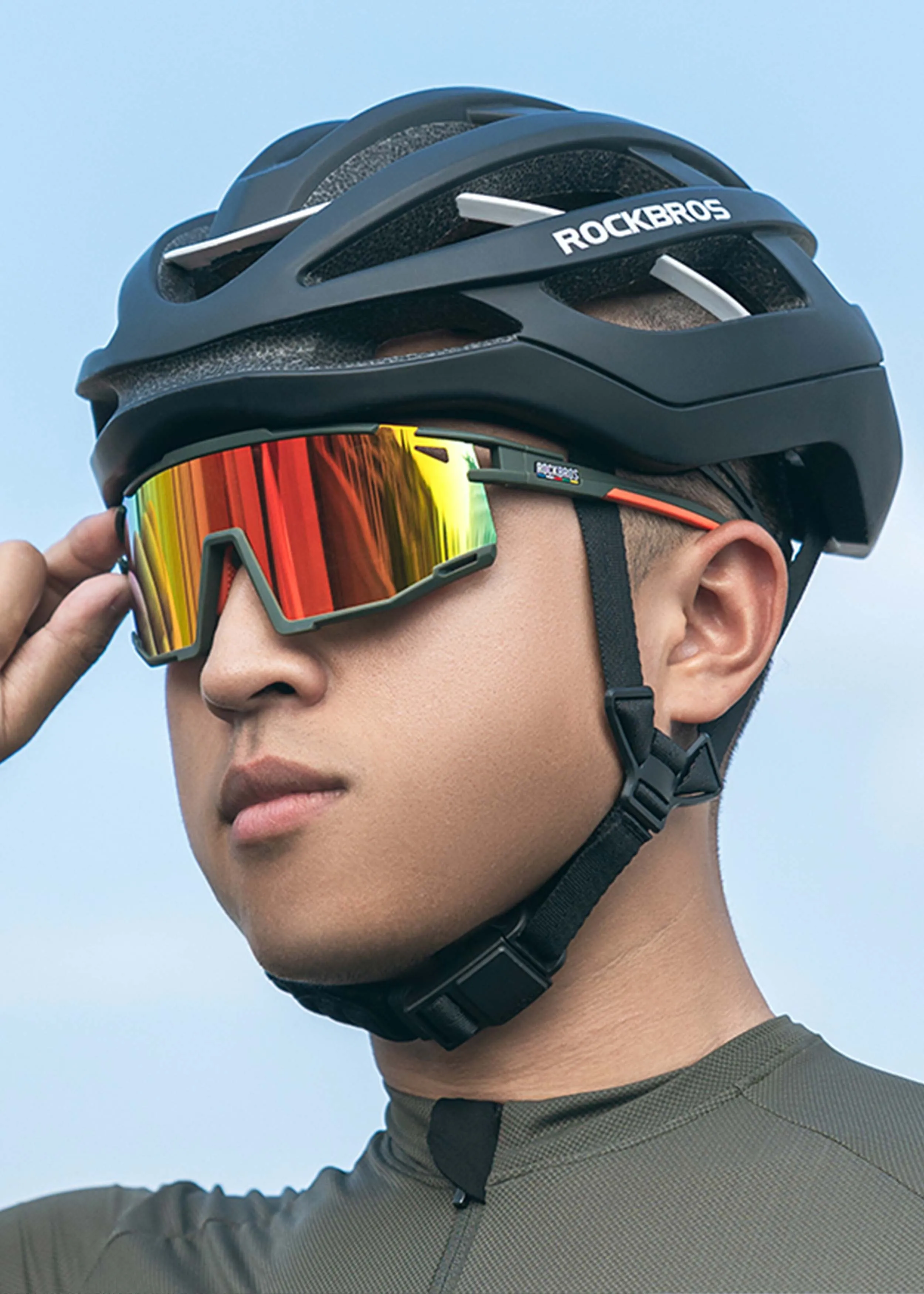 ROCKBROS Road-to-Sky Cycling Glasses - Polarized/Color Changing