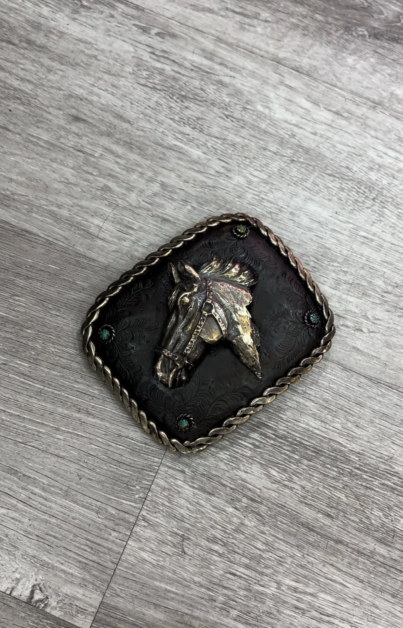 Rusty Belt Buckle