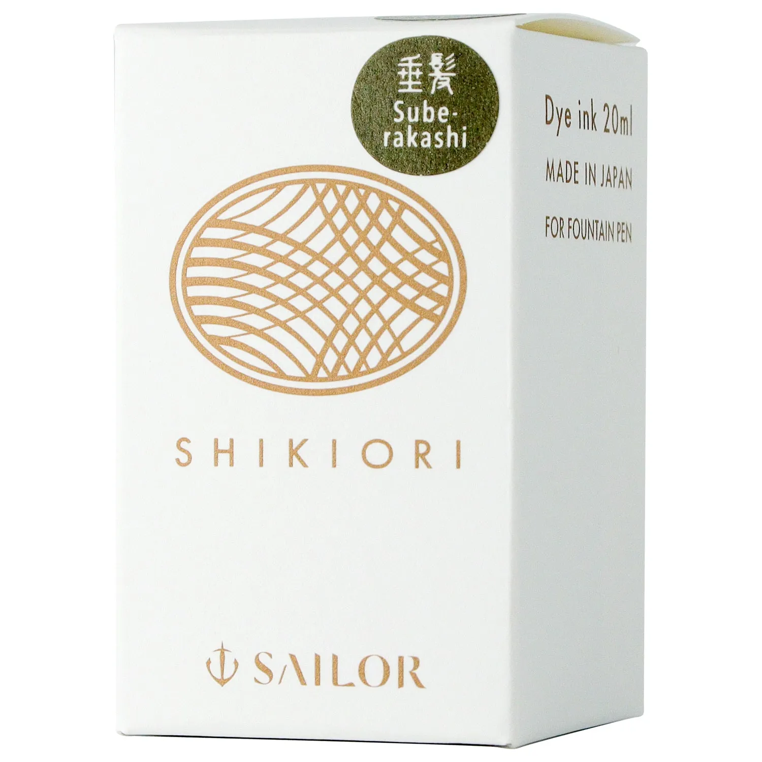 Sailor Shikiori Ink Bottle (Suberakashi - 20 ML) 13-1008-227