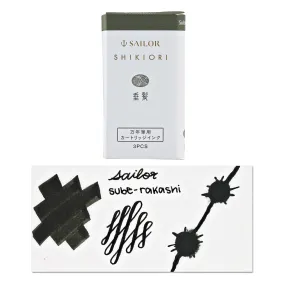 Sailor Shikiori Japanese Fairy Tales Ink Cartridges in Princess' Headdress (Suberakashi)