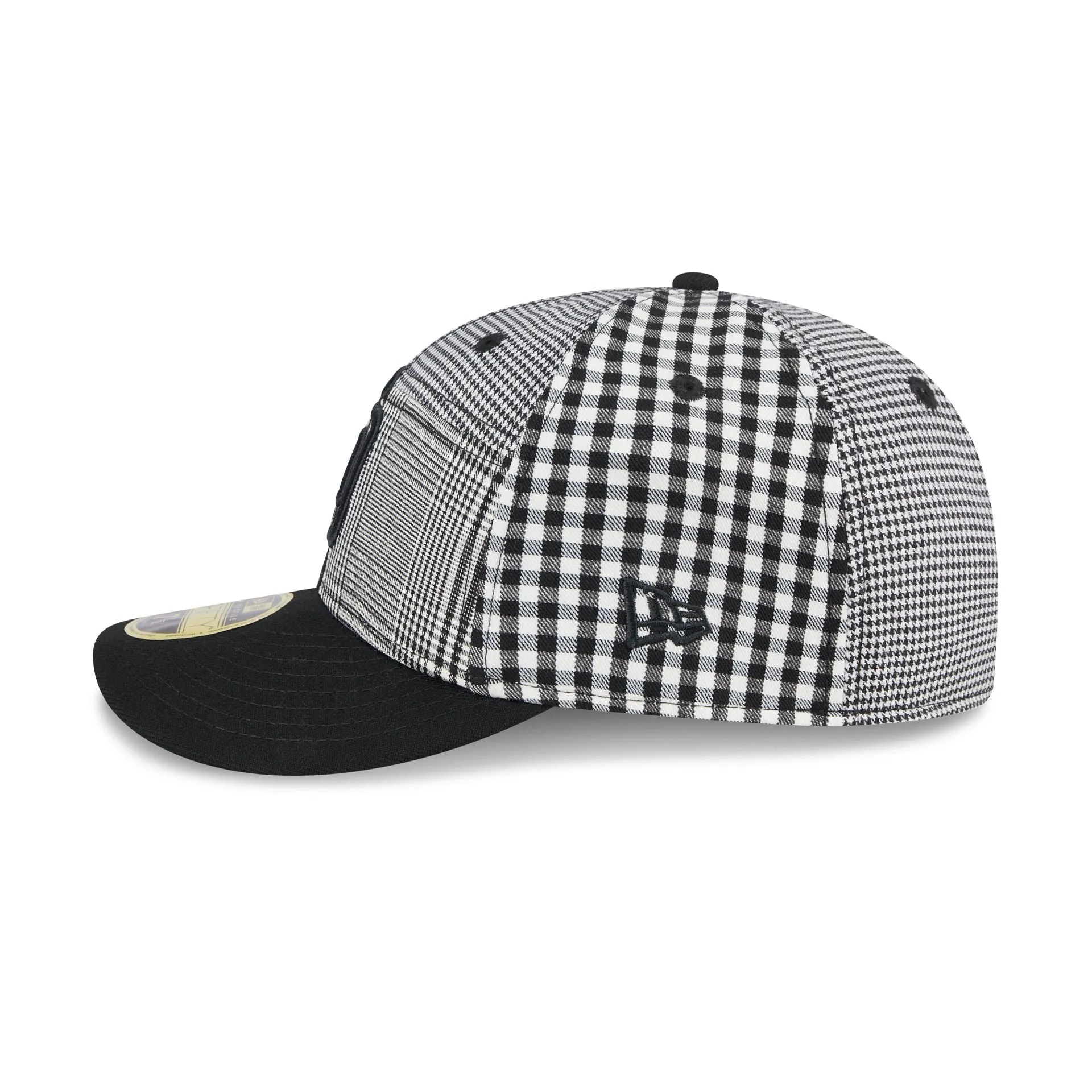 San Diego Padres Patch Plaid Low Profile 59FIFTY Fitted Hat