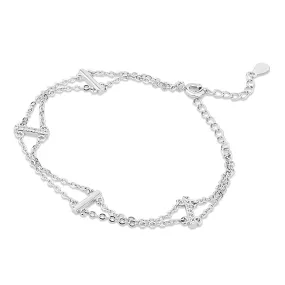 Shimmering Ladder Bracelet