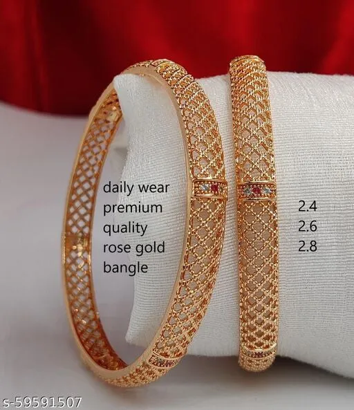 Shimmering Unique Bracelet & Bangles