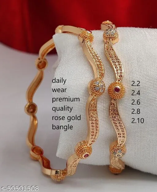 Shimmering Unique Bracelet & Bangles