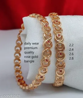 Shimmering Unique Bracelet & Bangles