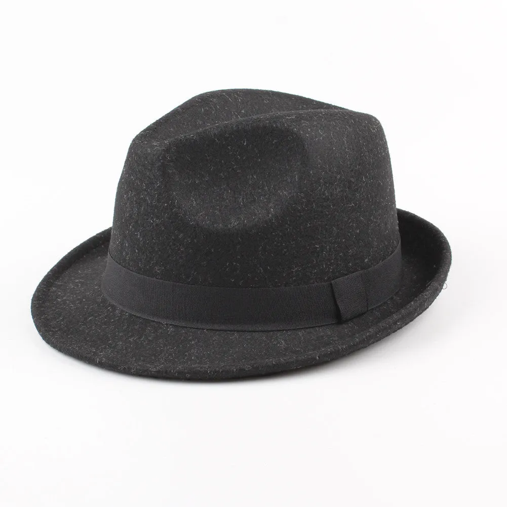 Sidiou Group Wide Brim Hat Jazz Cap Unisex Sun Hat Solid Beach Hat