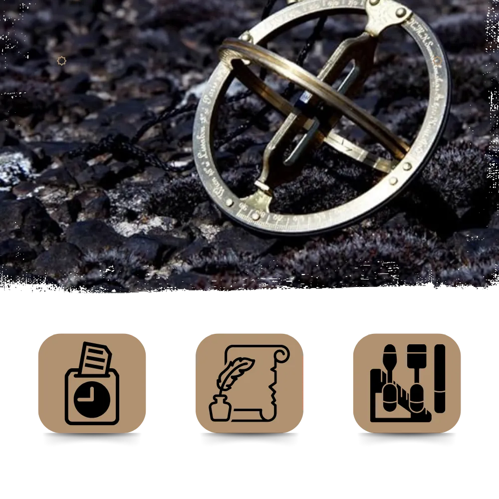 Solar Accuracy Pocket Sundial Watch