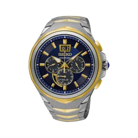 SSC642P - Mens Coutura Two Tone Chronograph Solar Watch