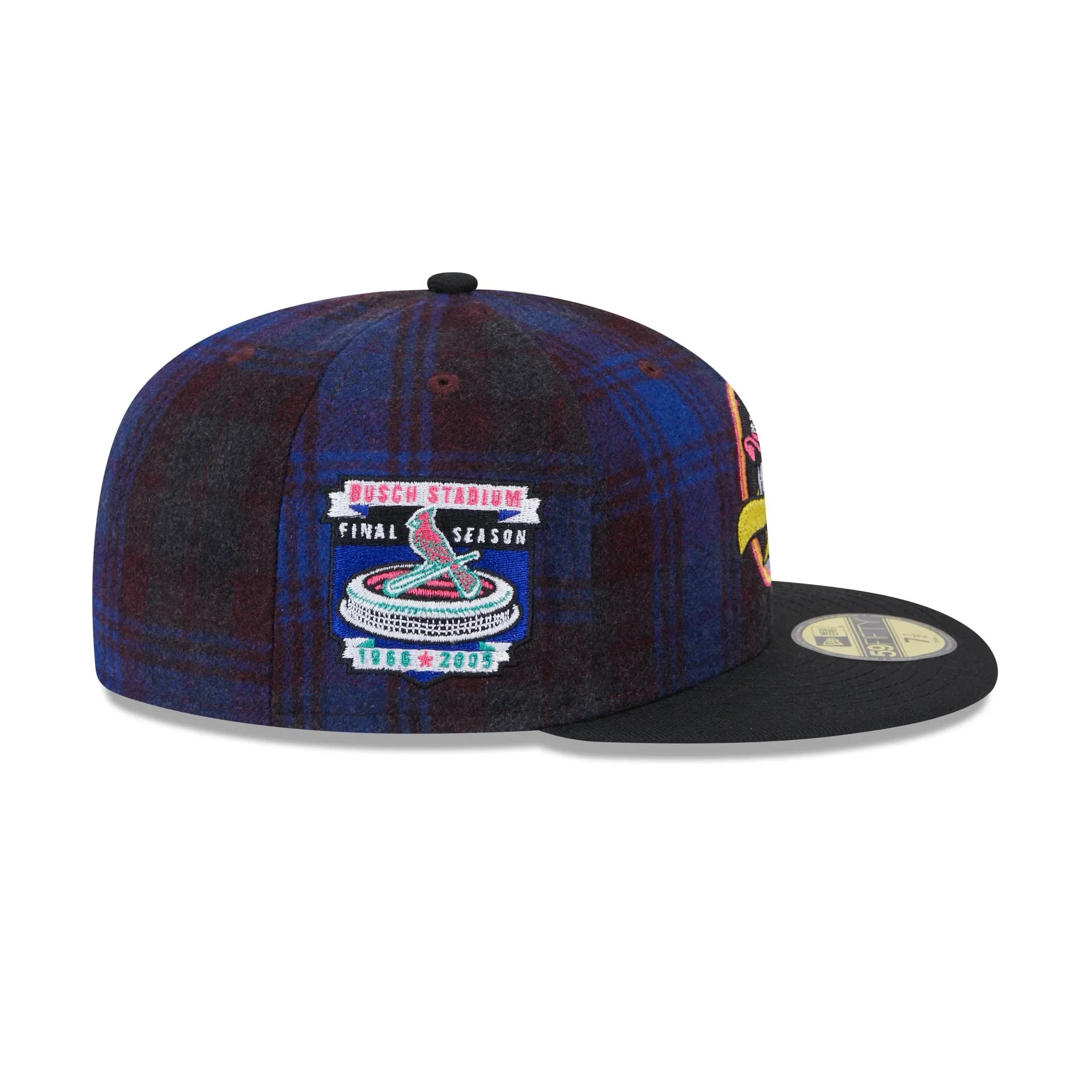 St. Louis Cardinals Mascot Plaid 59FIFTY Fitted Hat