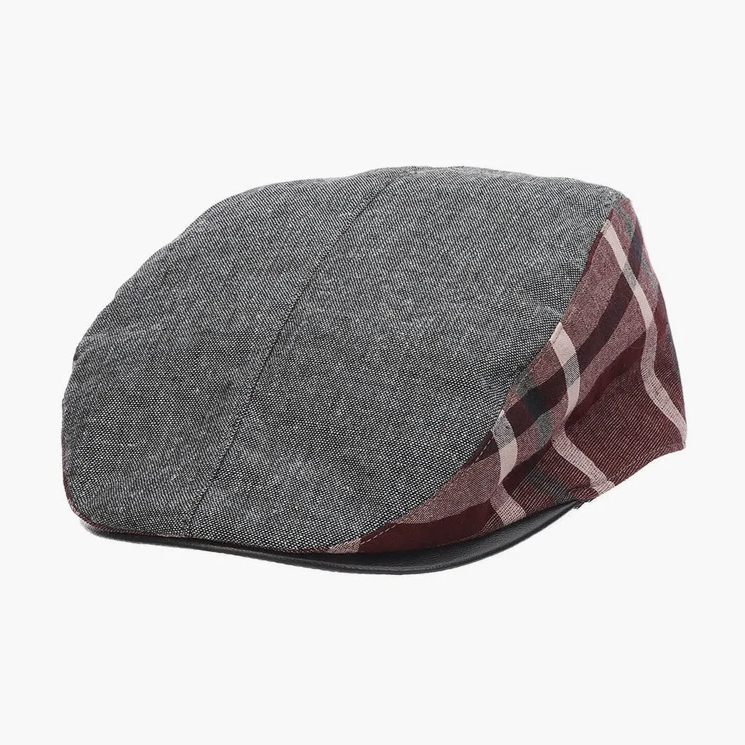 Stacy Adams Dudley Plaid Ivy Cap