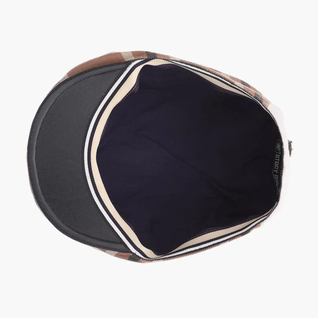 Stacy Adams Dudley Plaid Ivy Cap