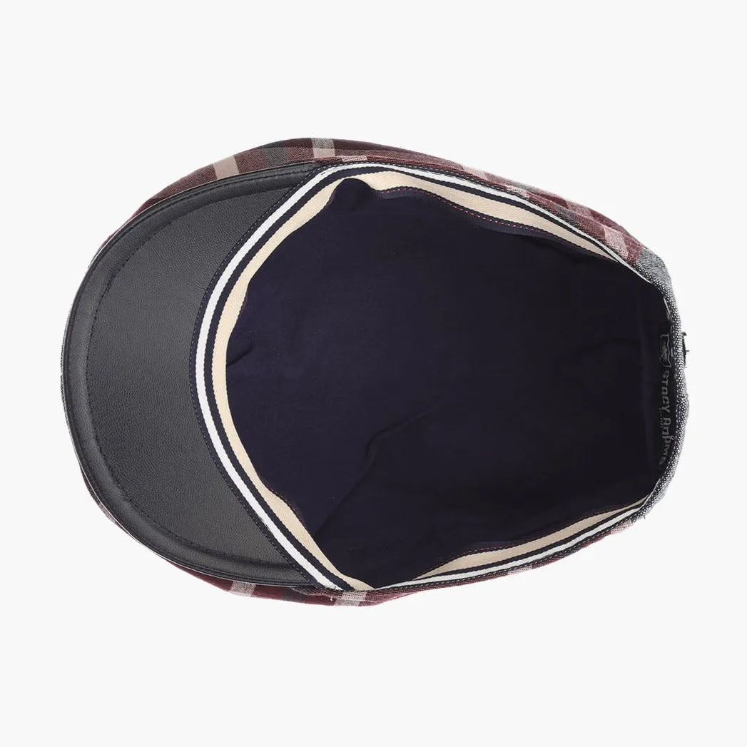 Stacy Adams Dudley Plaid Ivy Cap