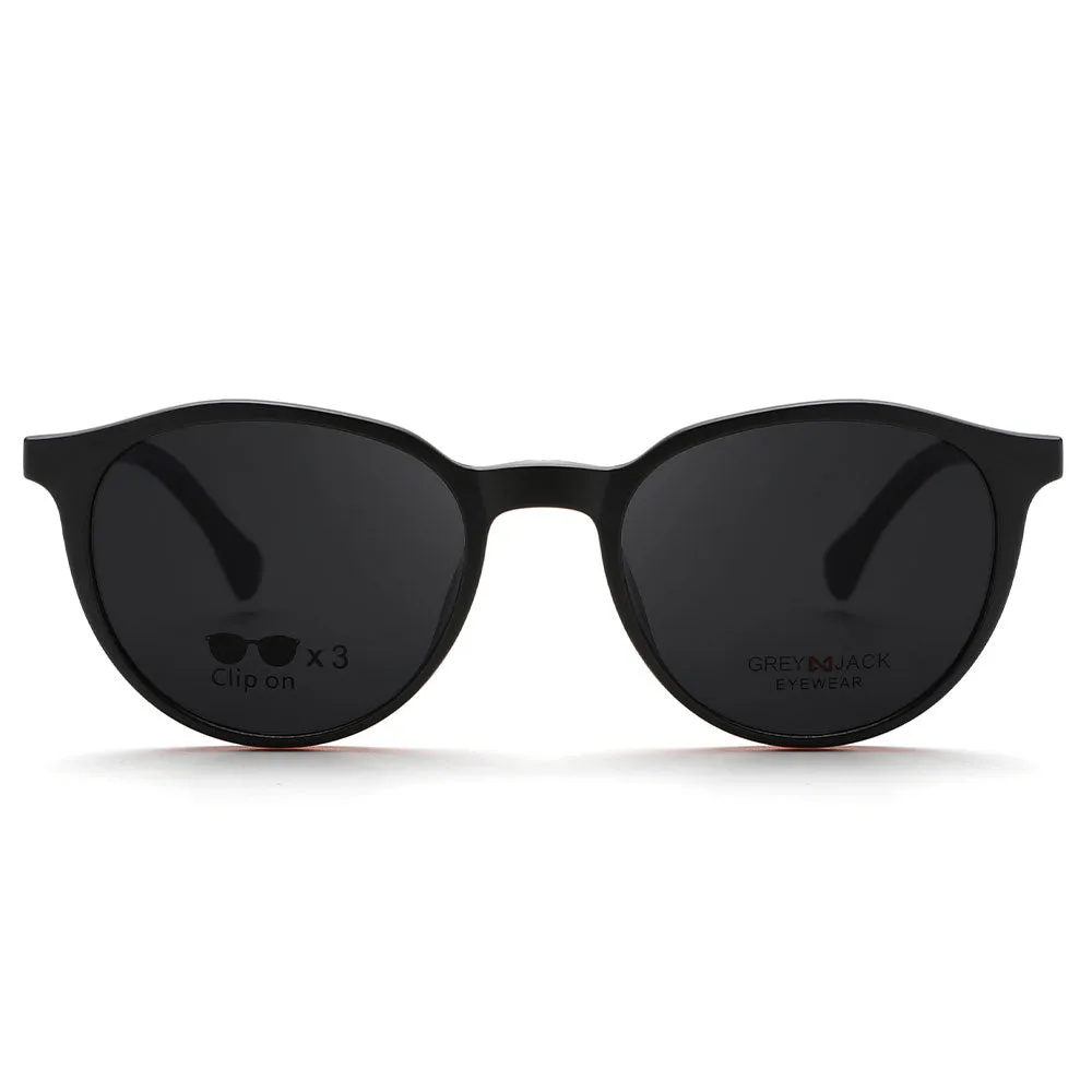 Strong and Durable TR90 Clip On Glasses with Spring Hinge 10015