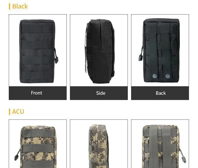 Tactical Compact Water-resistant EDC Pouch