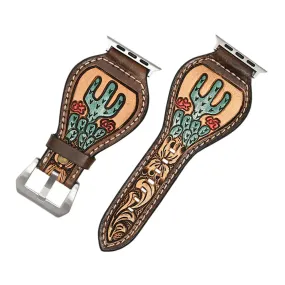 The Ames 41 Leather Apple Watch Band