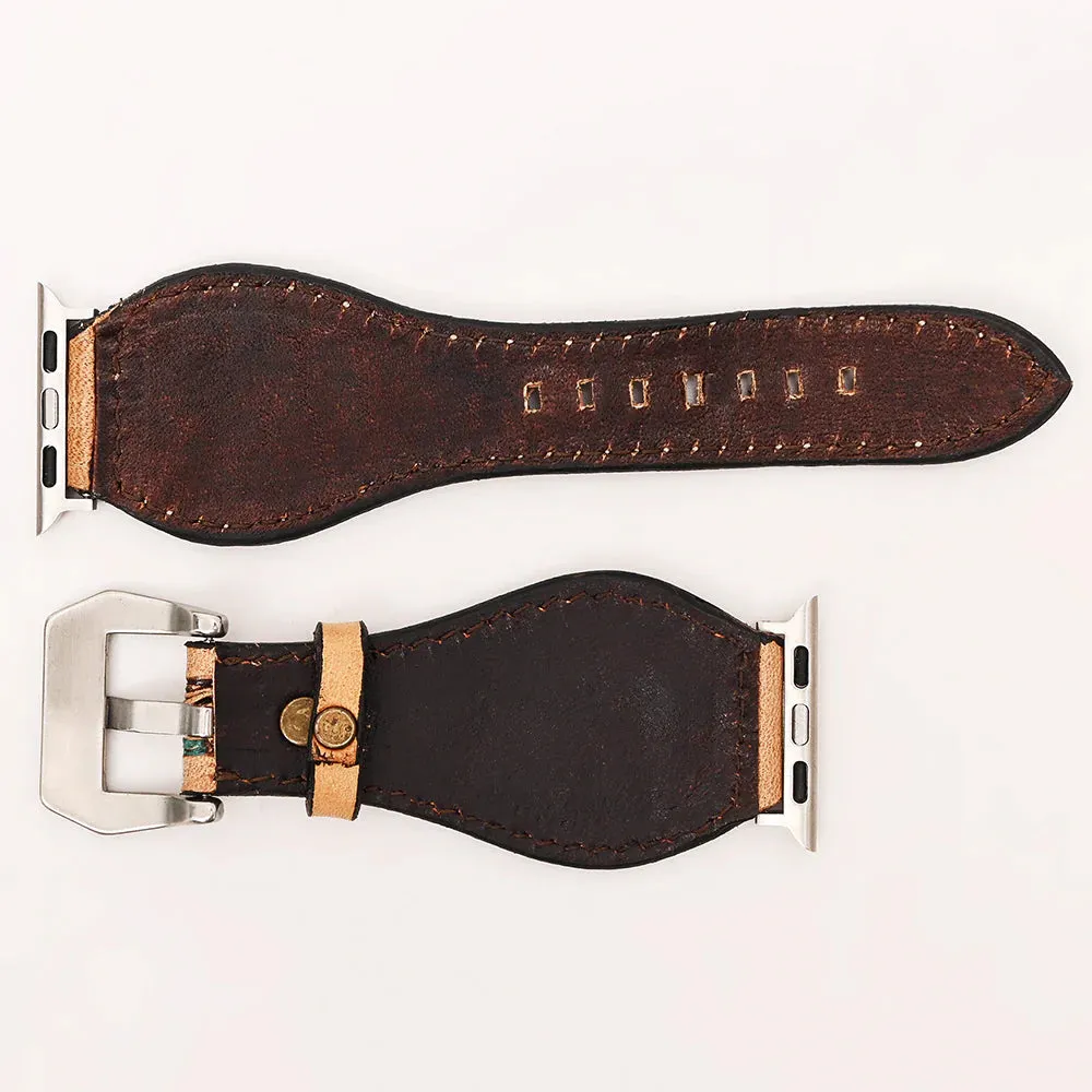The Charlotte 41 Leather Apple Watch Band