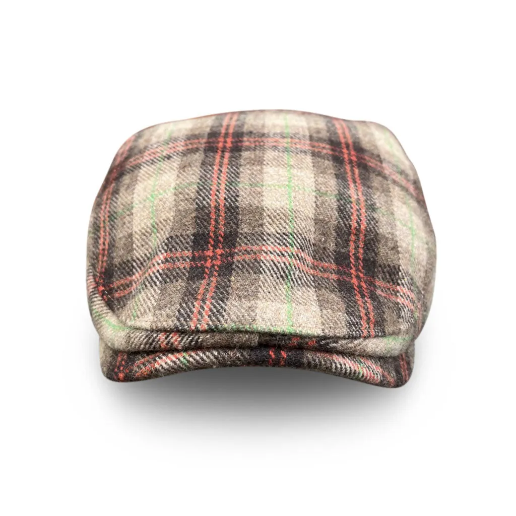 The Contender Boston Scally Cap - Ale-Wood Plaid