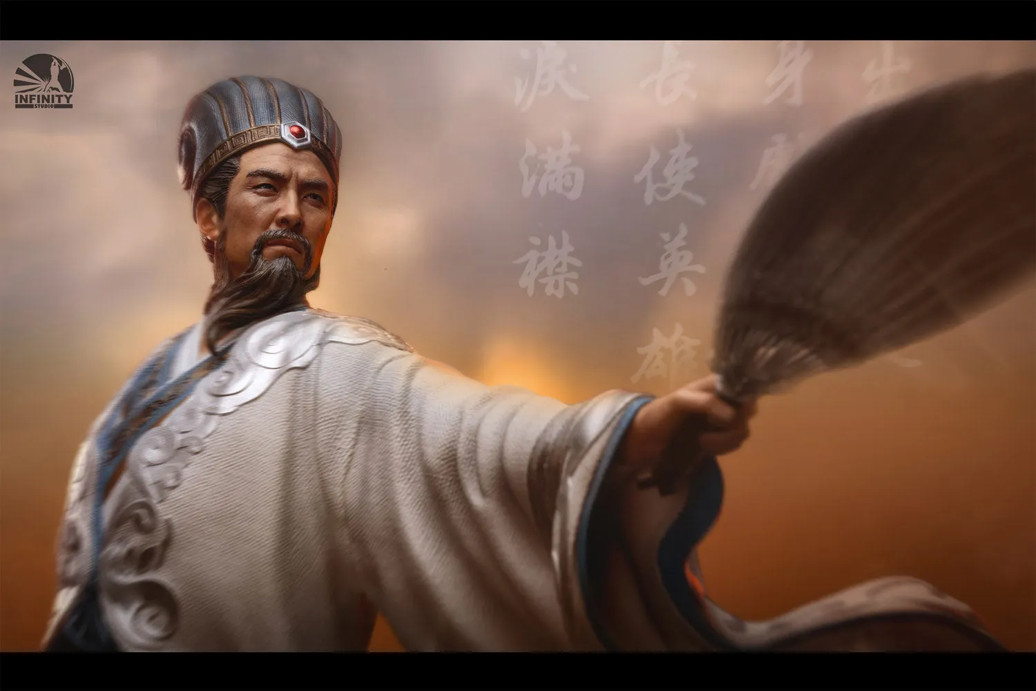 The Three Kingdoms Series - Zhuge Liang 1/4 Scale Statue