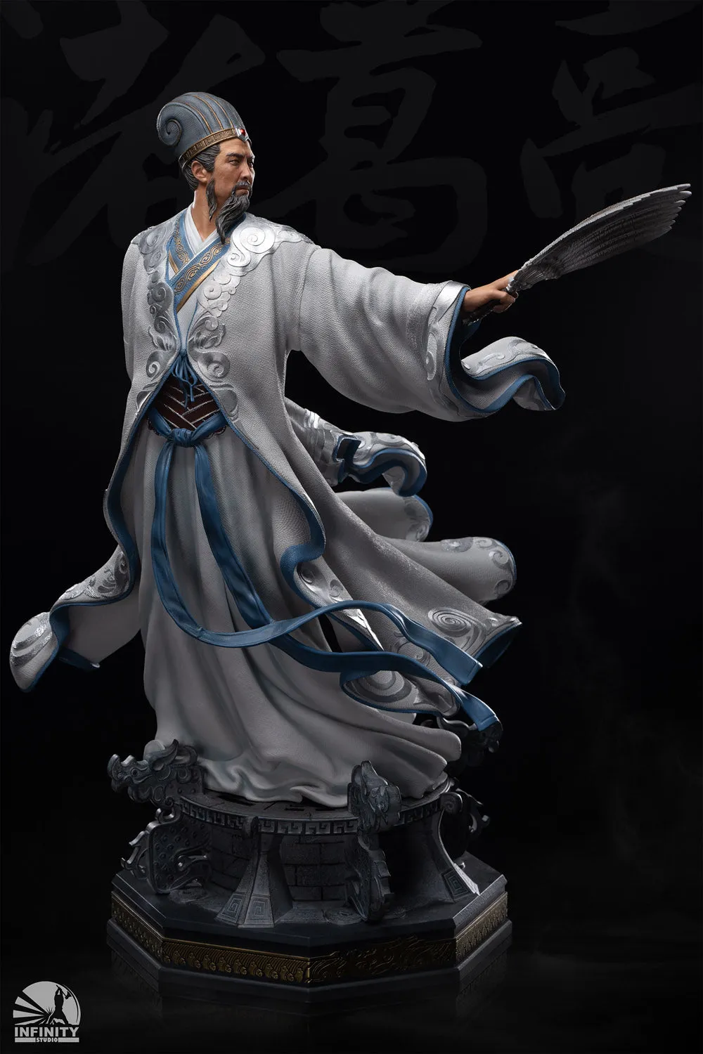 The Three Kingdoms Series - Zhuge Liang 1/4 Scale Statue