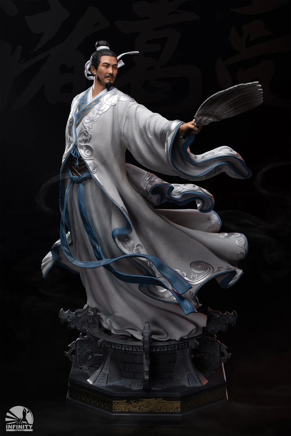 The Three Kingdoms Series - Zhuge Liang 1/4 Scale Statue